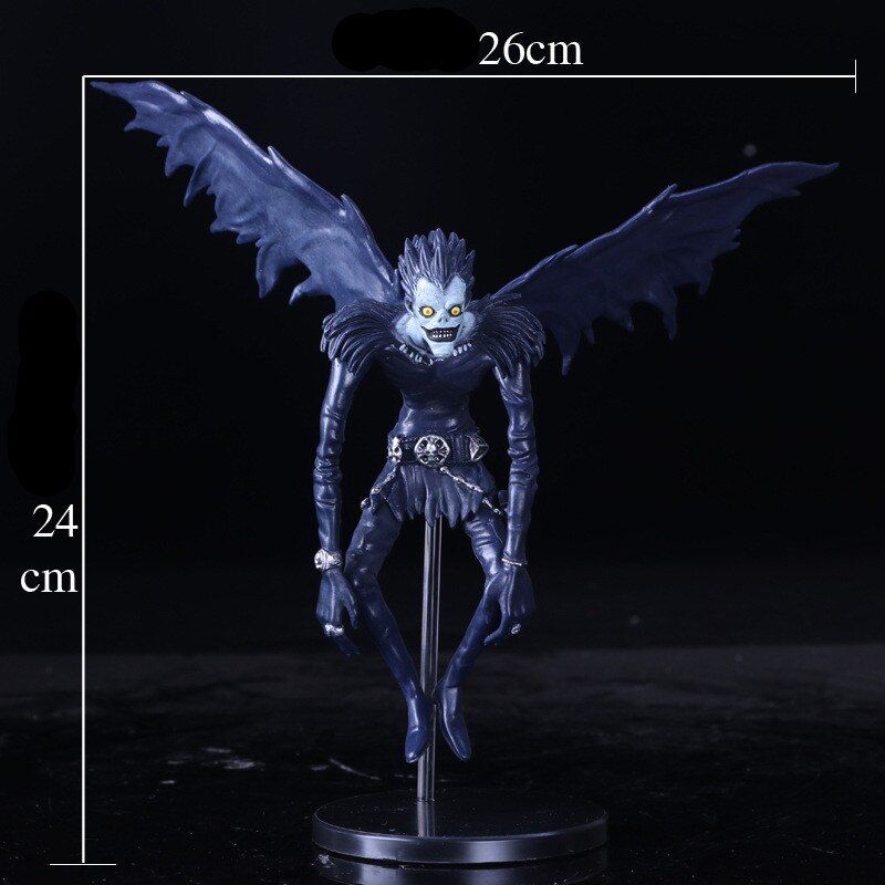 24CmNieuwe Death Note LRyuuku Ryuk Pvc Action Figure Anime Collection Model Speelgoed Poppen Grim Reaper Liu Ke' Model  Western