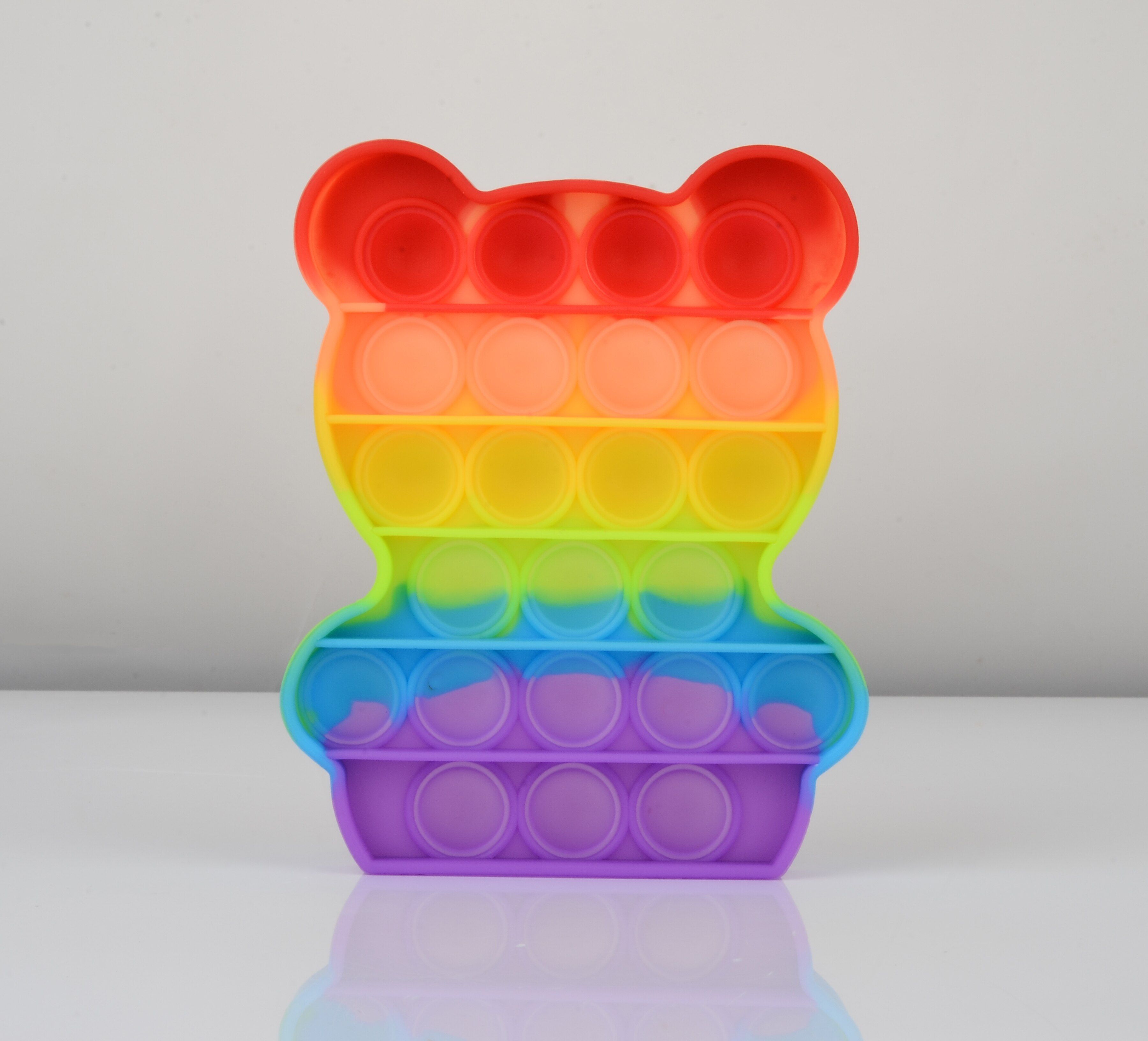 2021 New Glow Fluorescence Push Bubble toy  Stress  bubble Toy Antistress Soft Gift Anti Stress Box BUBBLEFIDGET TOY
