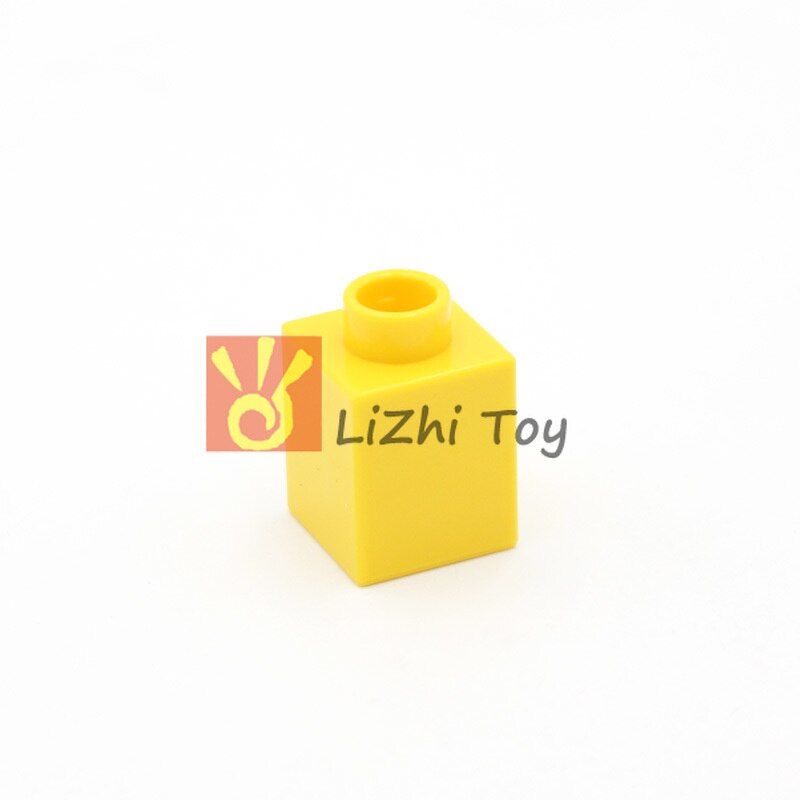 MOC Large Building Block Brick 1x1 DIY Big Size Assembled Accessories Bulk Part Ecation Educational Toys