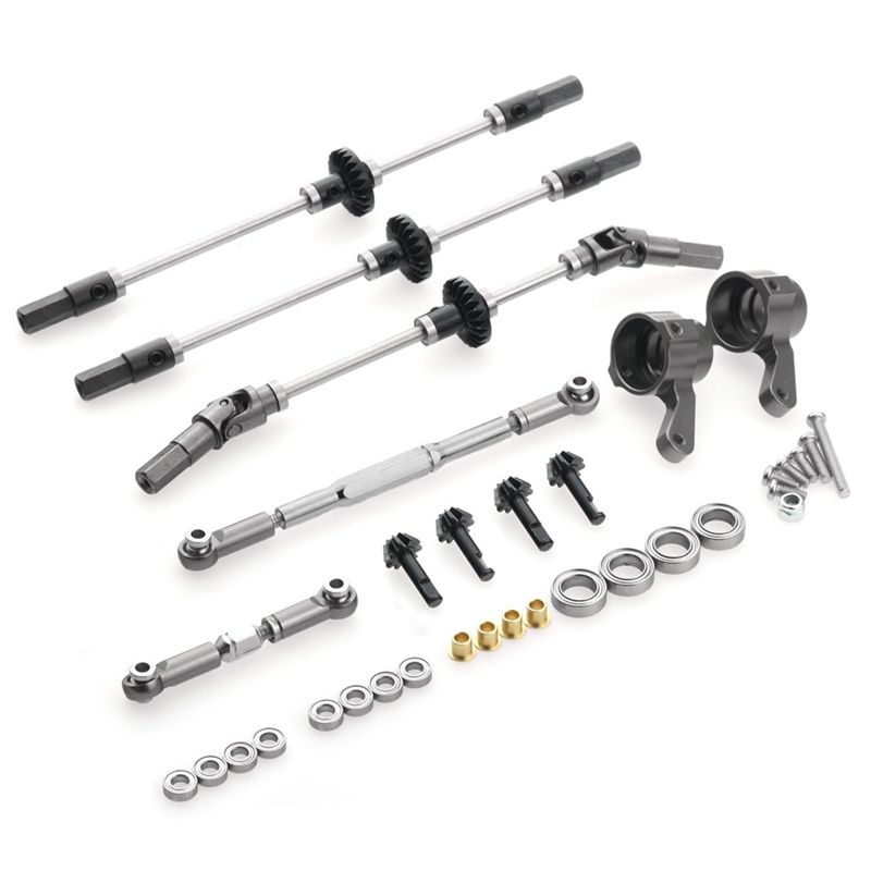 Upgrade Steel Gear Bridge Axle Gears for WPL B14 B24 C14 C24 C34 C44 B16 B36 JJRC Q60 1/16 RC Car Spare Parts