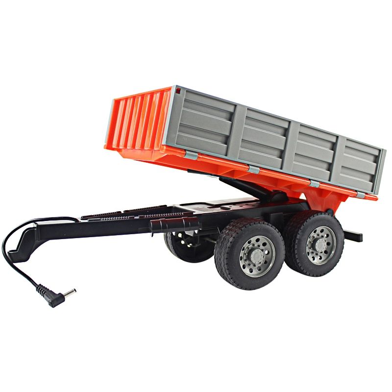 RC Truck Farm 2.4G Remote Control Trailer Rake 1:16 High Simulation 38.5CM Construction Vehicle Children Toys Hobby