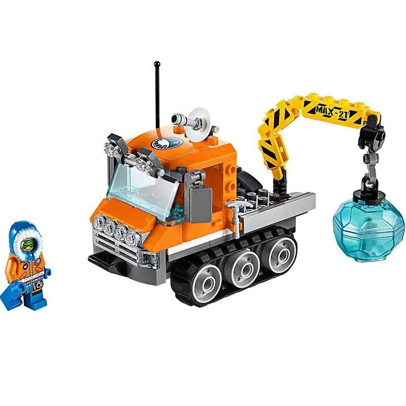 All series City Arctic Bricks Building Blocks Model toys for Childrens Kids Gift Snowmobile Ice Crawler