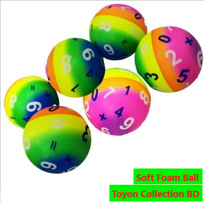 Kids Soft Foam Ball-Sponge Ball-Multicolor