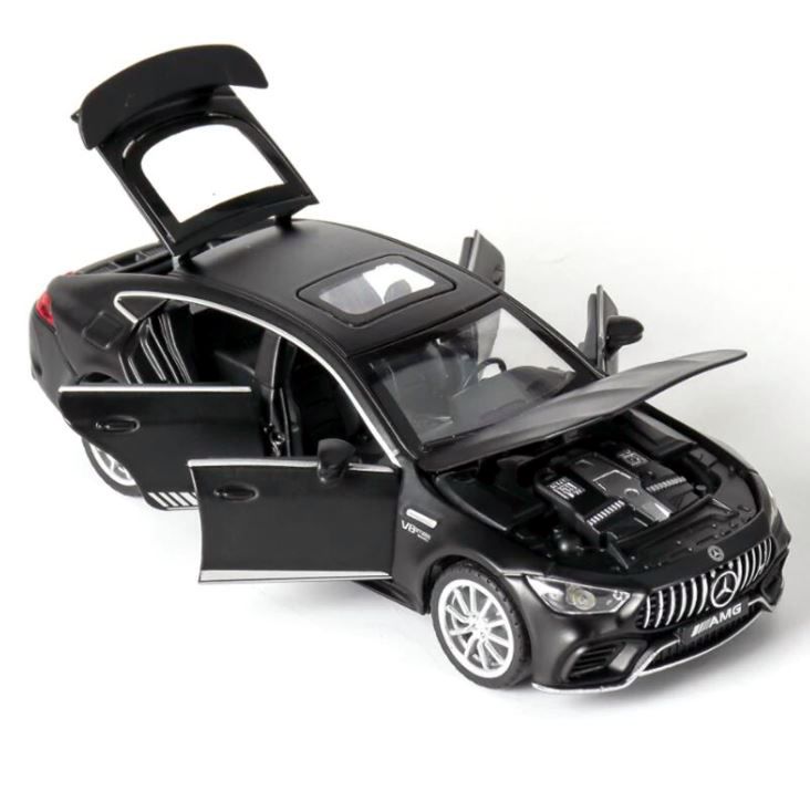 1:32 Mercedes BENZ AMG GT63 Diecasts Car Toy Vehicles Metal Car 6 Doors Open Model Car Sound Light Fast & Furious Car Toys For Children Gift