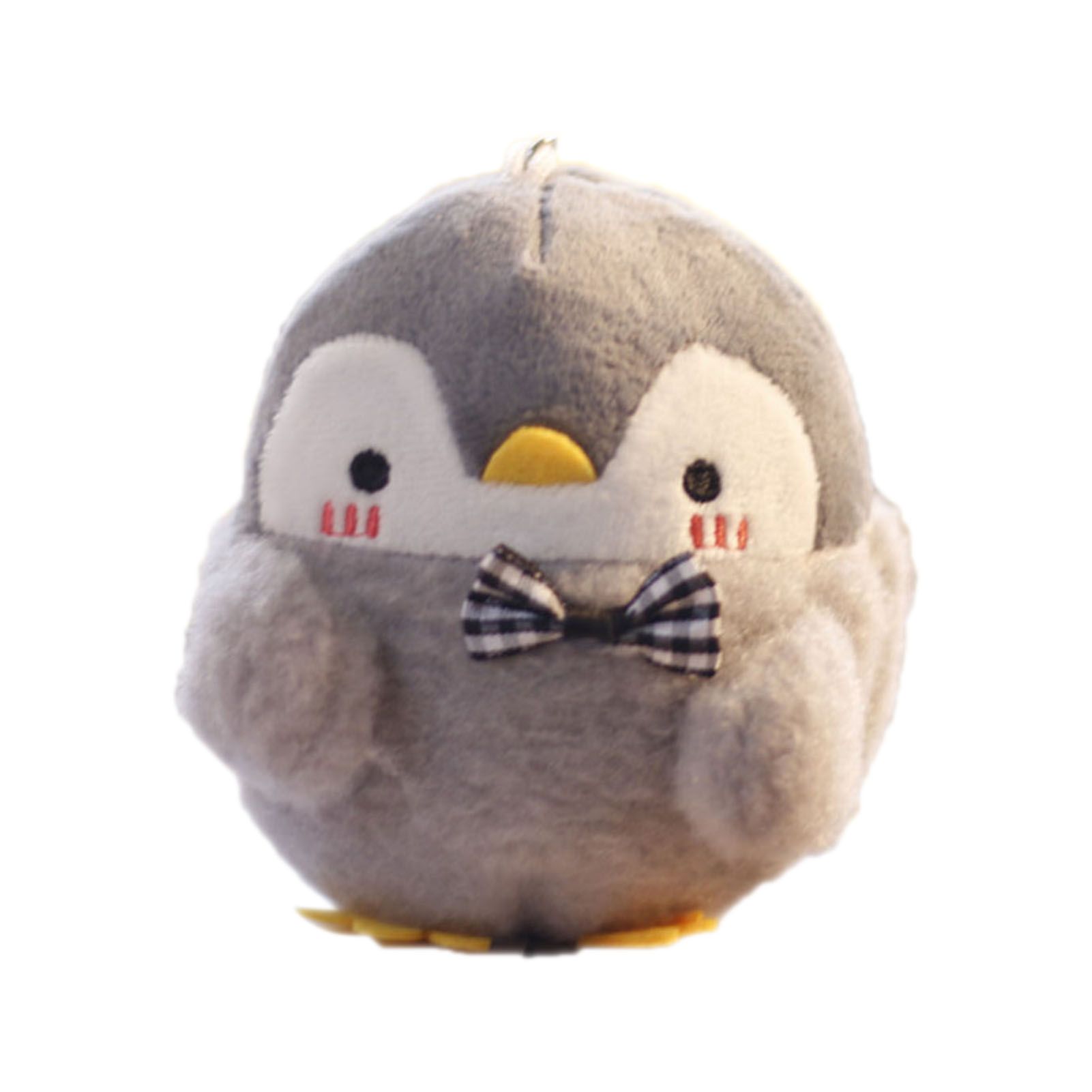 Plush Doll Lovely Appearance Decorative Soft Texture Cartoon Penguin Stuffed Doll Keychain for Children