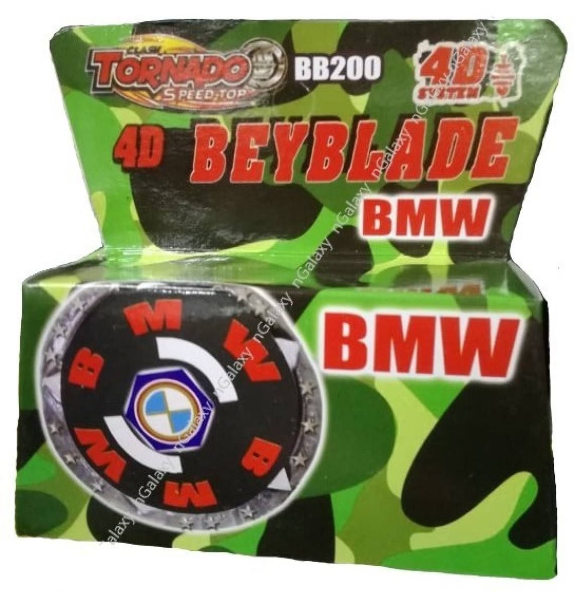 4D Beyblade Big size BB200 4D Black BMW Fight Masters Tornado speed top Beyblade Toy Set Gift