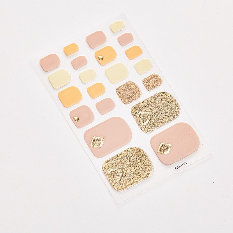 22 Tips/Sheet Manicure Decoration Full Beauty Novidades Nails Sticker Designer Nail Accesoires Sticker For Nails Nail Art