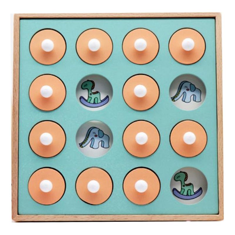 Wooden Children's Memory Chess Intelligence Development Educational Early Education Toys