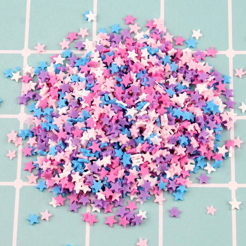 100g Slime Clay Sprinkles For Filler For Slime DIY Supplies Candy Fake Cake Dessert Mud Decoration Accessories Toys for childre