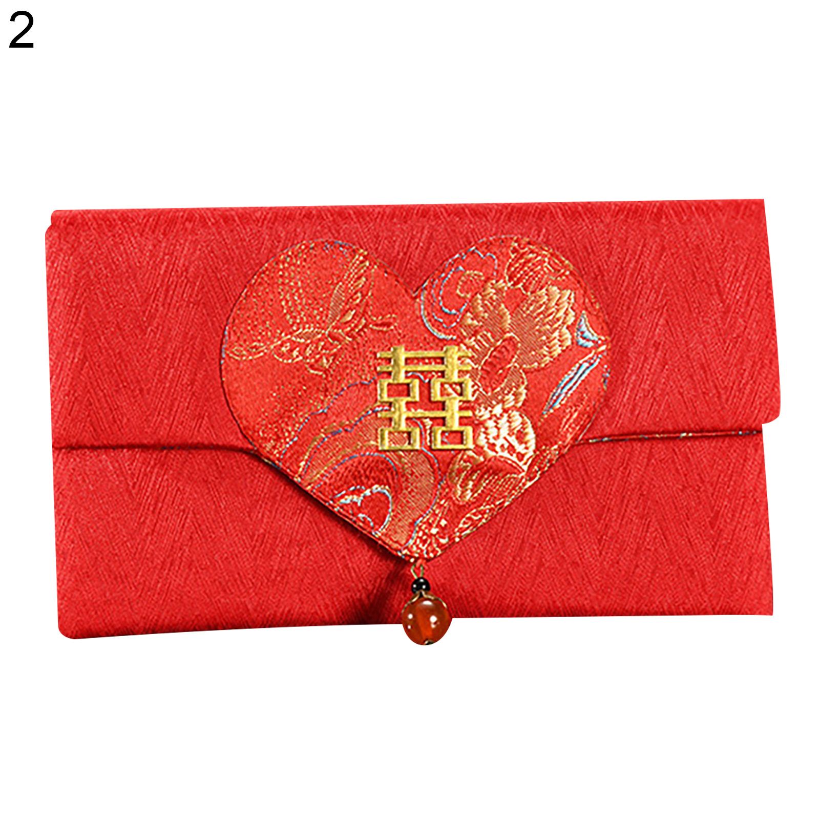 Lucky Money Bag Wide Application Beautiful Chinese Style Red Envelope