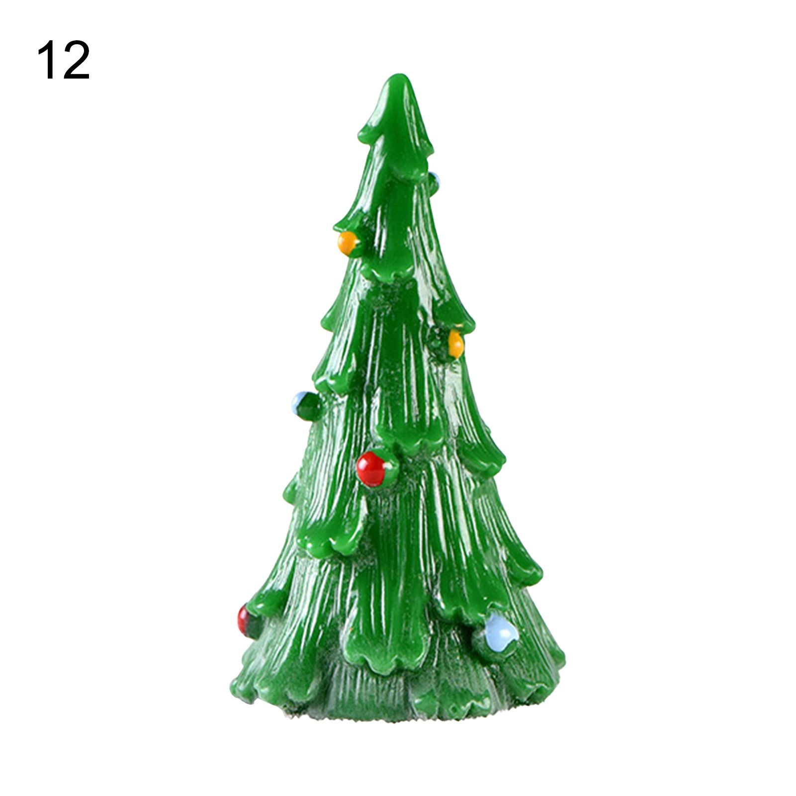 Desktop Statue Ornament Eco-friendly Christni Santa Clause Sculpture
