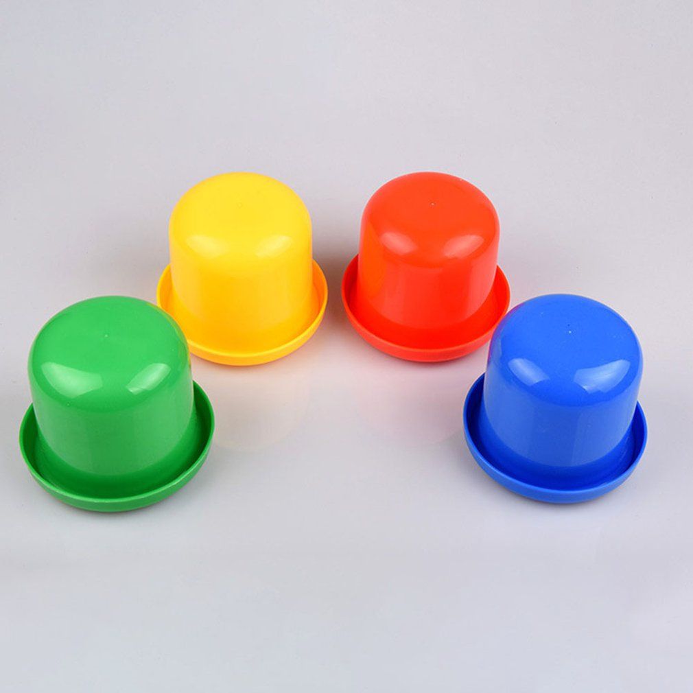Thickened Bottom Sifting Bar Pub Games Combination Color Screen Dice Cup Set Random