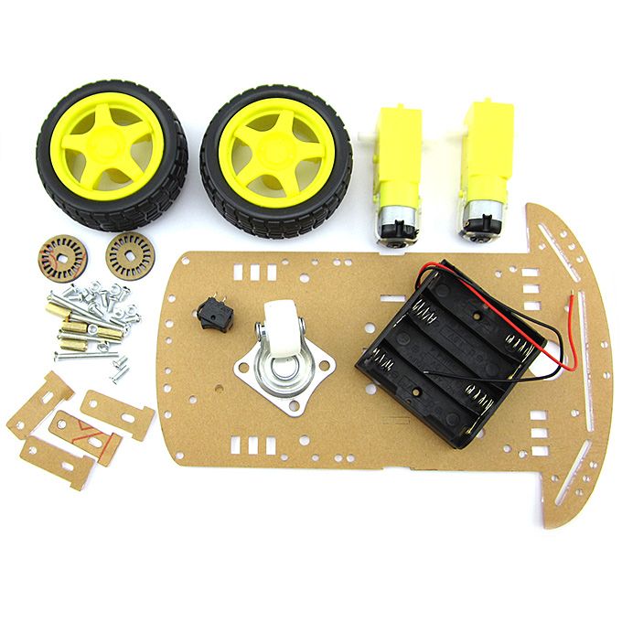 2WD Smart Robot Chassis Car Kit