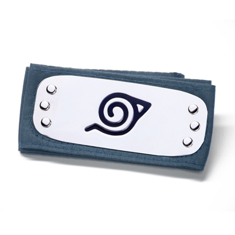 Naruto Shippuden Anime Cosplay Forehead Headband Uzumaki Uchiha Sasuke Kakashi Action Figurs Headband Toys Model Cos Juguetes