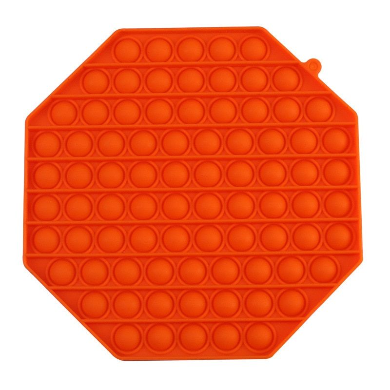 NEW BIG SIZE Fidget Toys Square Antistress Toy Push Bubble Figet Sensory Squishy Jouet Pour Autiste For Adult Kids Gift MSXF