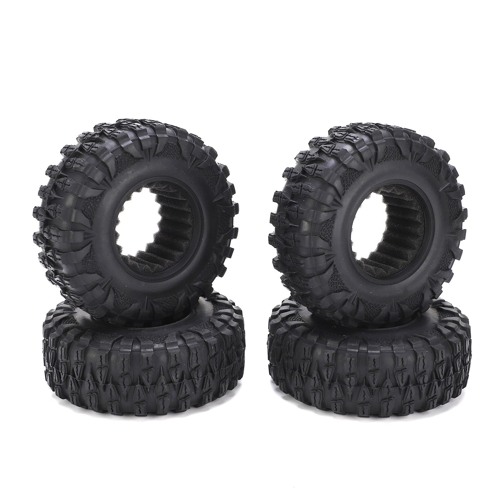 2.2 Inch Tire Skin Portable Black RC Rubber For TRX4 Car