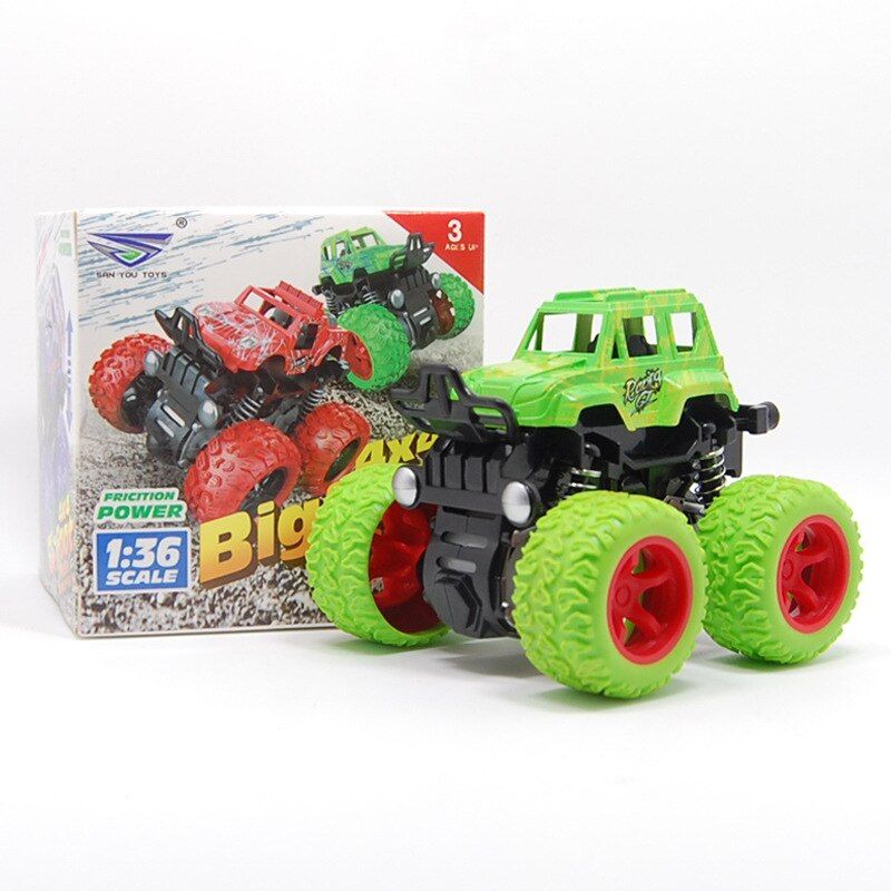 Kids Cars Toys Vehicles 1PC Monster Truck Inertia SUV Friction Power Baby Boys Super Cars Blaze Truck Children Gift Toys For Kid