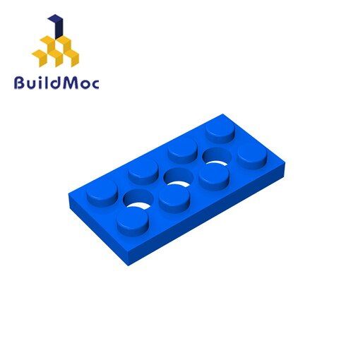 MOC Assembles Particles 3709 2x4 for Building Blocks Parts DIY Bricks Bulk Model Educational Tech Parts Toys