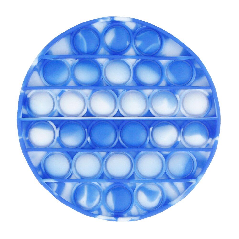 Push Bubble Fidget Toys Popite Silicone Antistress Bubbles Sensory Squish Funny Squeeze Stress Reliever Toys Anti-Stress Games