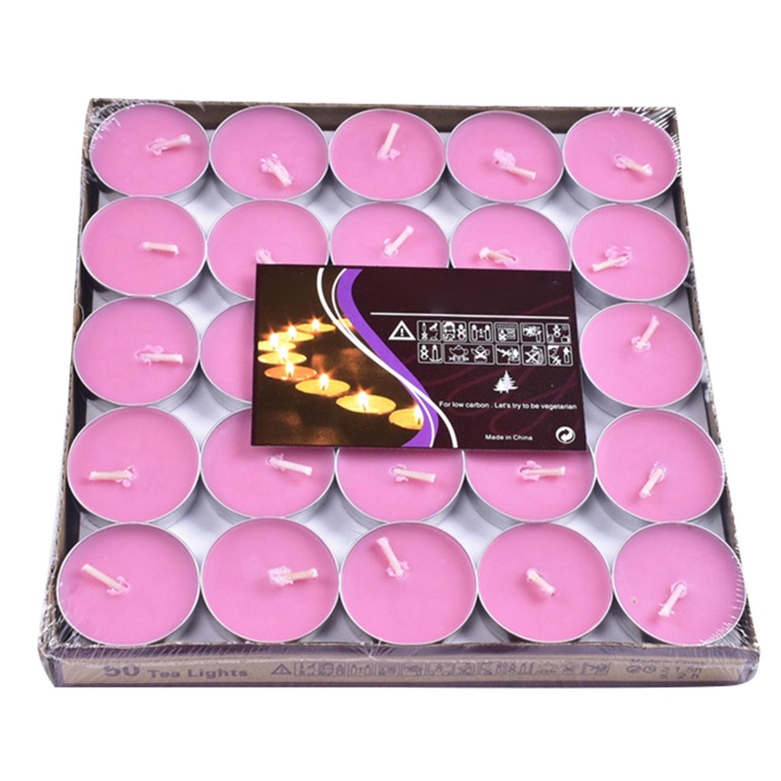 Wedding Candle Ornamental Tasteless Aluminum Shell Candle