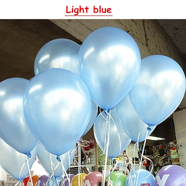 GC 100pcs 10 Inch 1.2g Colorful Latex Balloons Children Inflatable Toys Birthday Party Wedding Supply Decorations