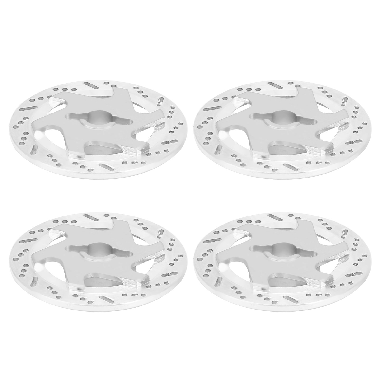 RC Car Accessory Practical Aluminum Alloy CNC Simulated Brake Disc for Car/off‑road Vehicle 1/10