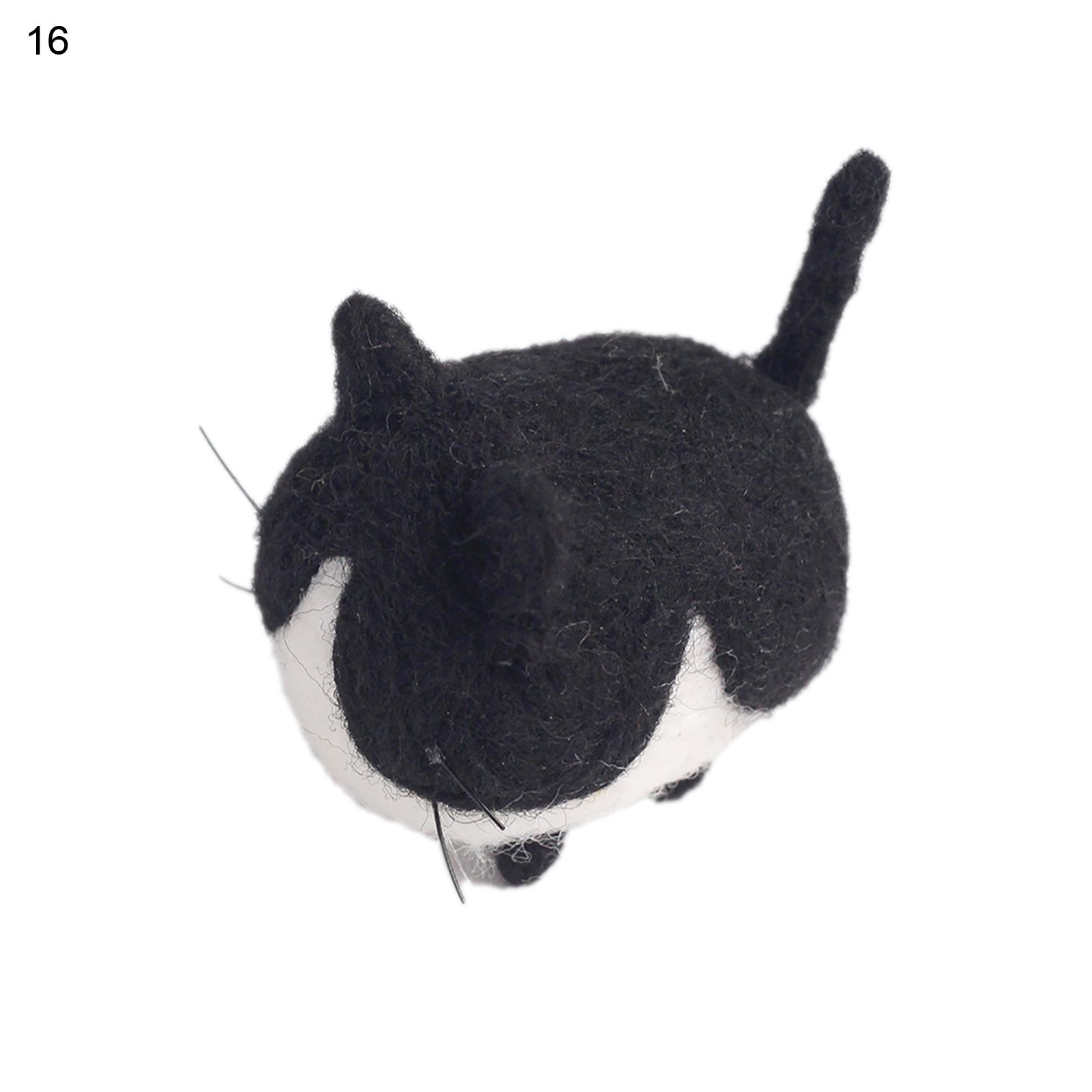 Doll Needle Felt Kit Lovely DIY Non-finished Felt Doll Needle Kit