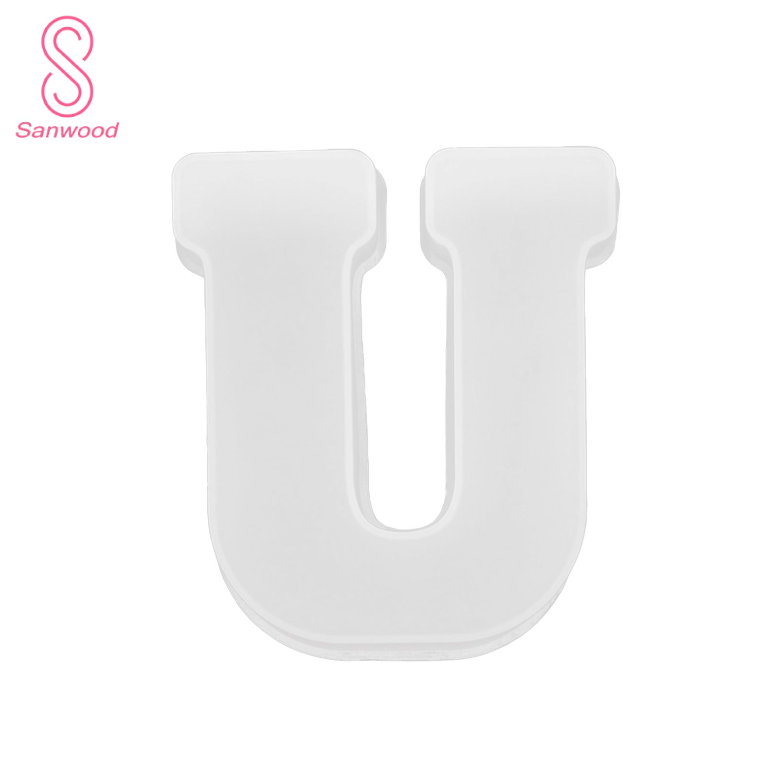 Silicone Mold No Residue Wear Resistant Halloween Letter Craft Mold