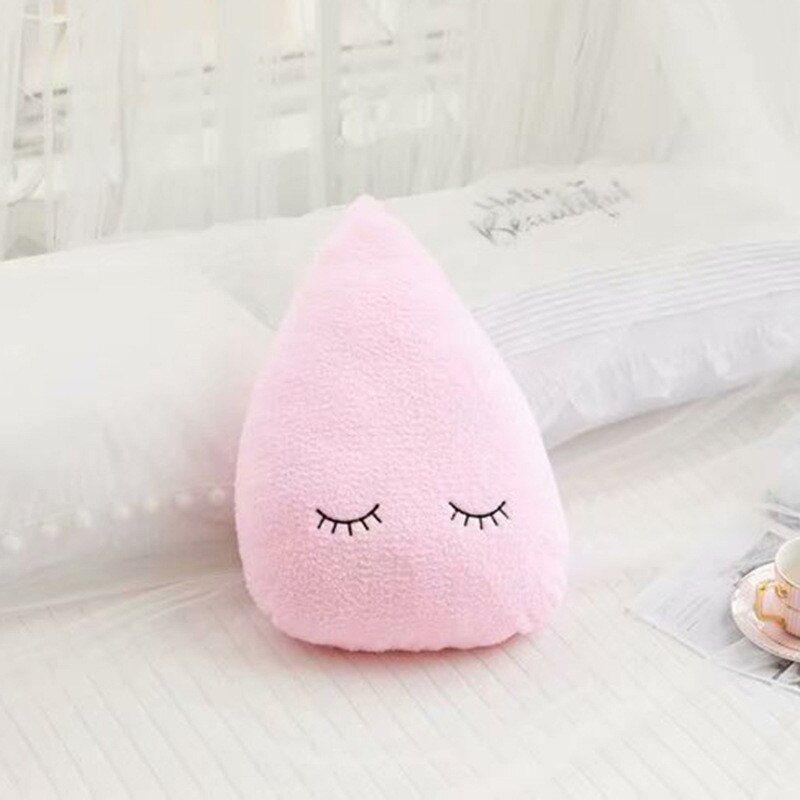 Plush Sky Pillows Sleeping Smile Cloud Star Water Drop Moon Cushion Room Cot Decor Nature Pillow Stuffed Plush Toys For Children
