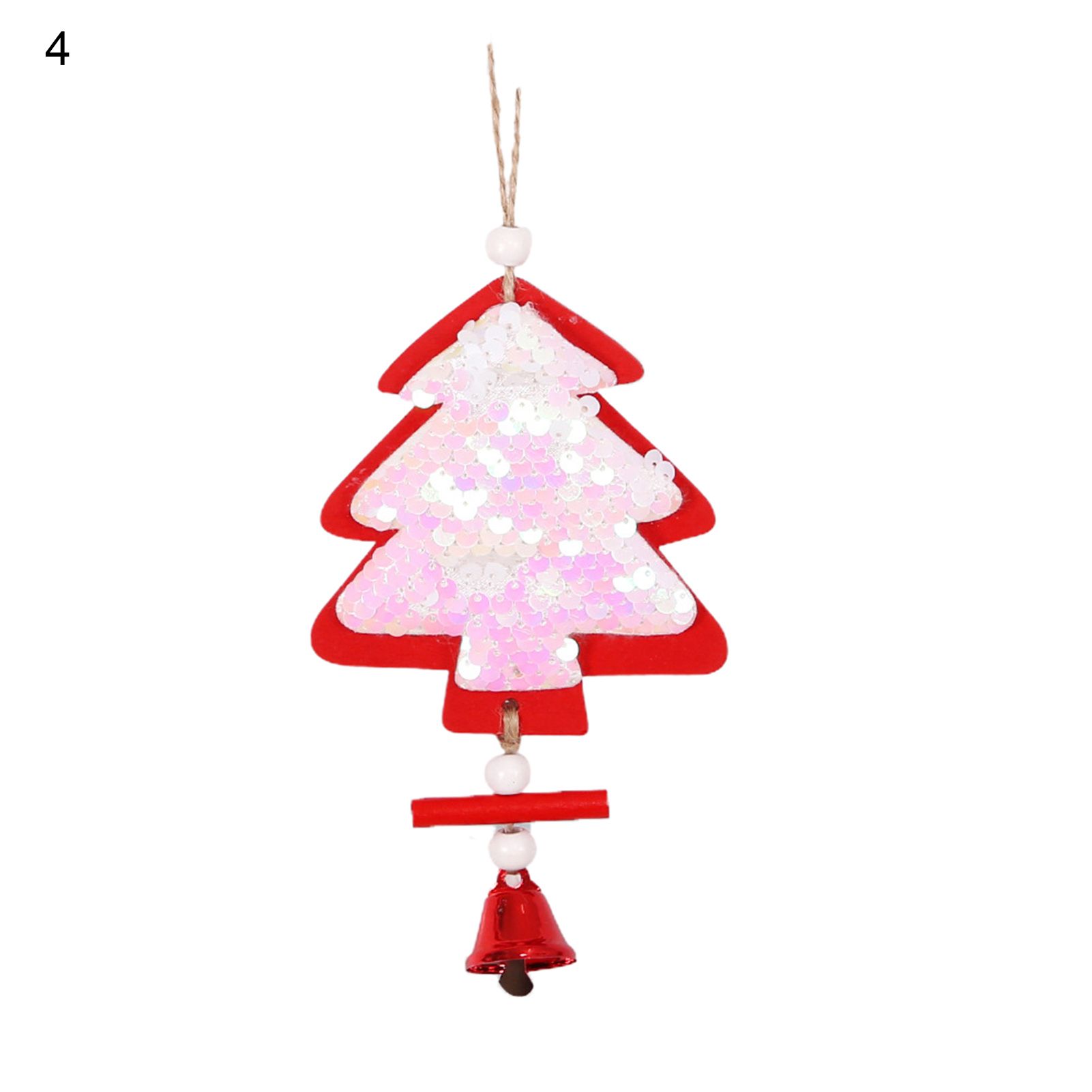 Pendant Decor Lovely Christmas Style Eye-catching Hanging Decor