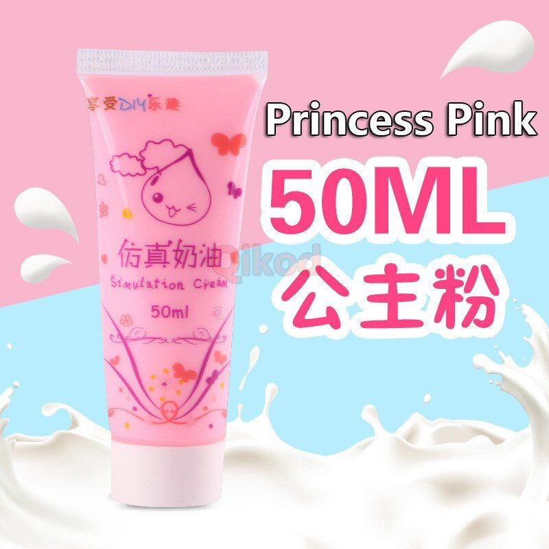 50mlBottle DIY Cream Glue Simulation Cream Gel For Slime Charms DIY Box Phone Decor Lizun Mud Clay Slime Supplies Toys Gift