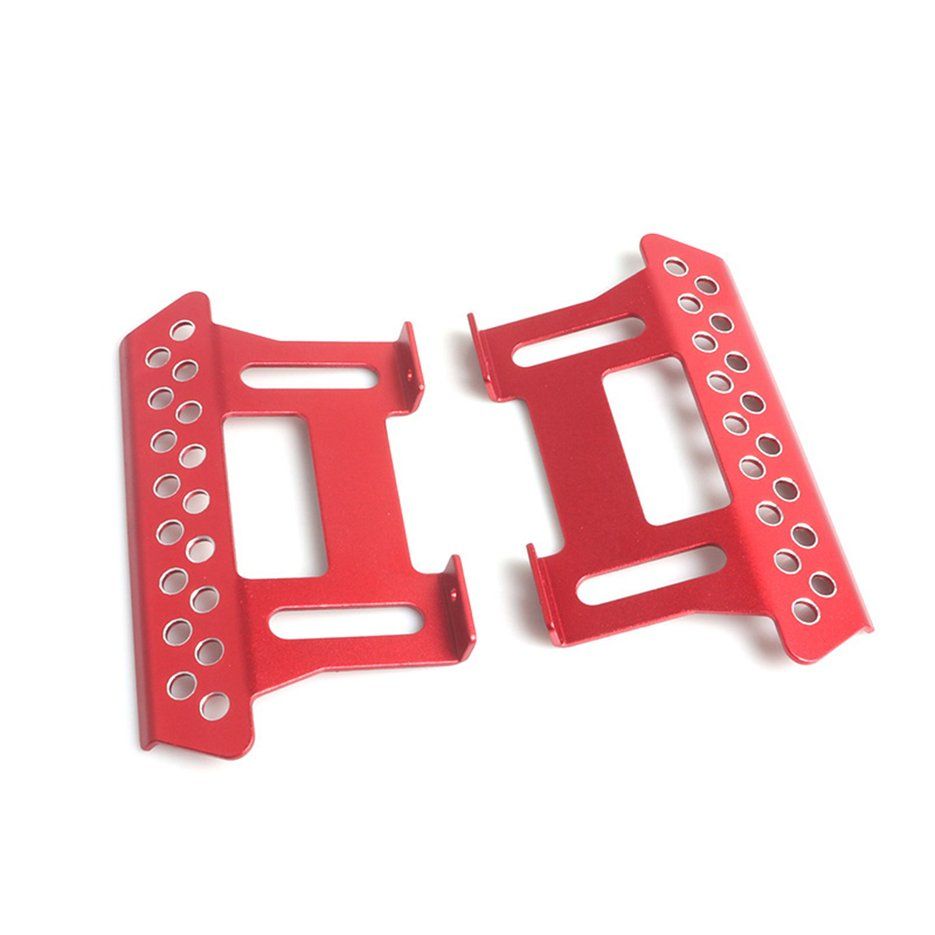1 Pair/SET Durable Use Metal Side Pedal Plate For Axial SCX10 Side Step Slider
