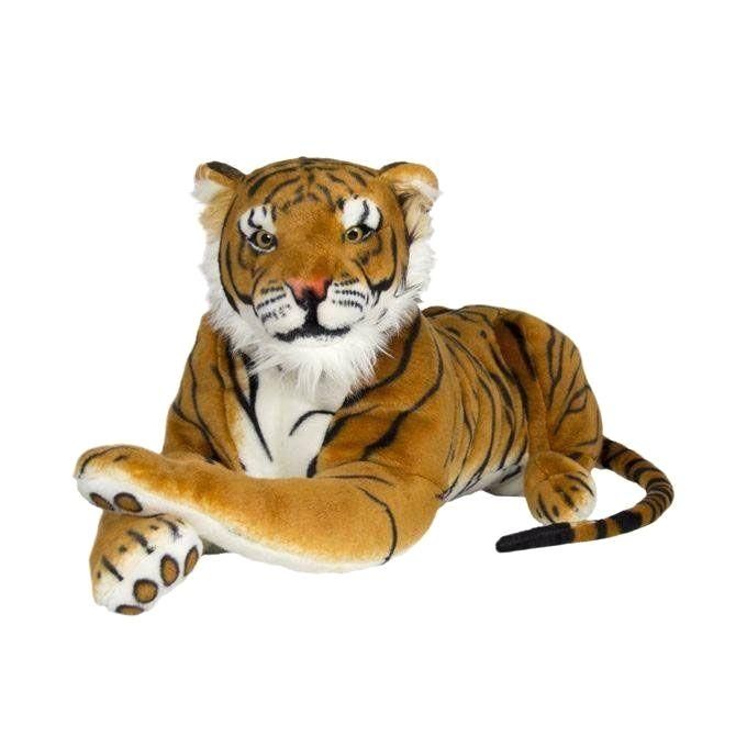 Tiger Cub Stuffed Animal Toy - Brown and White - Toy