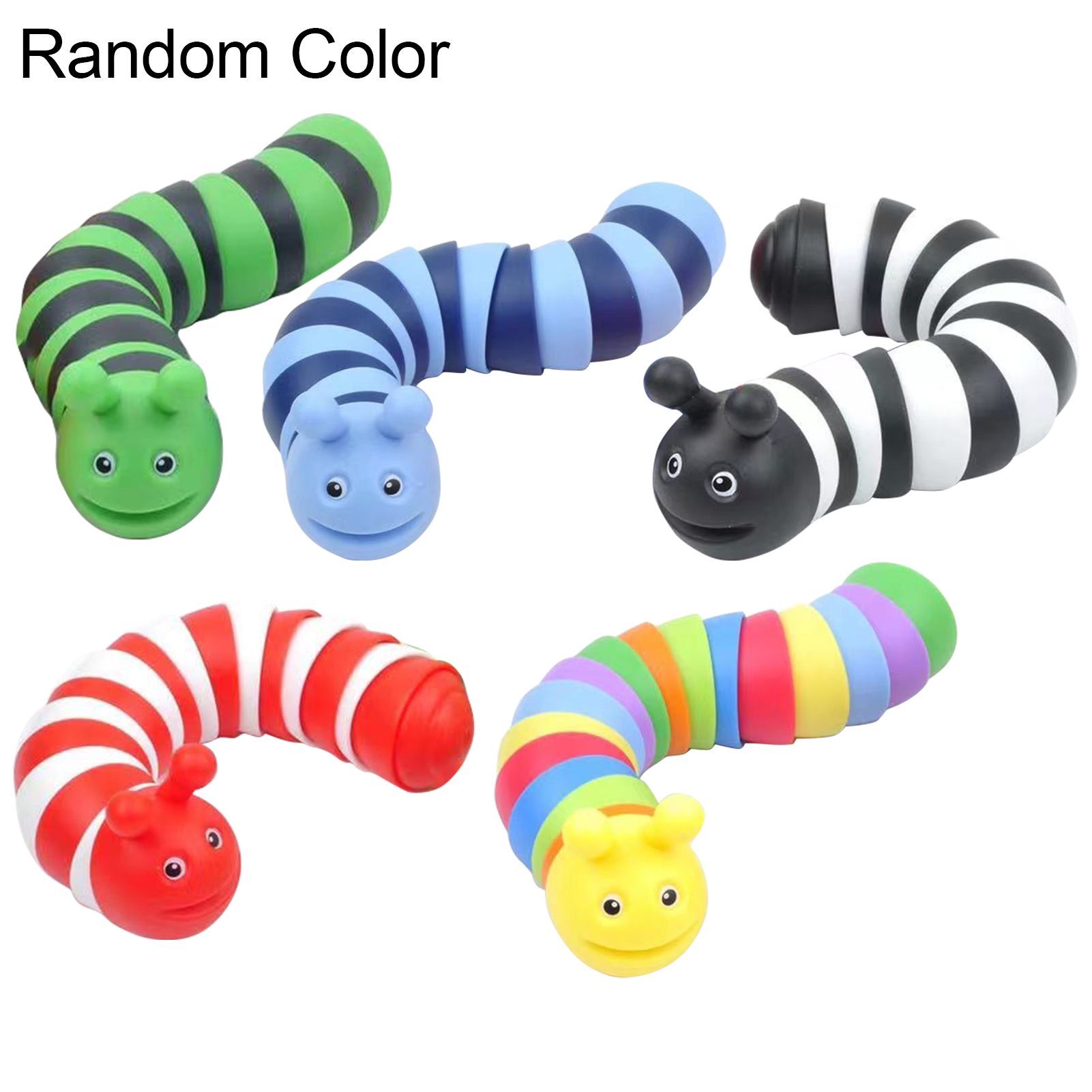Slug Fidget Toy Bendable Flexible Novelty Stim Fidget Toy