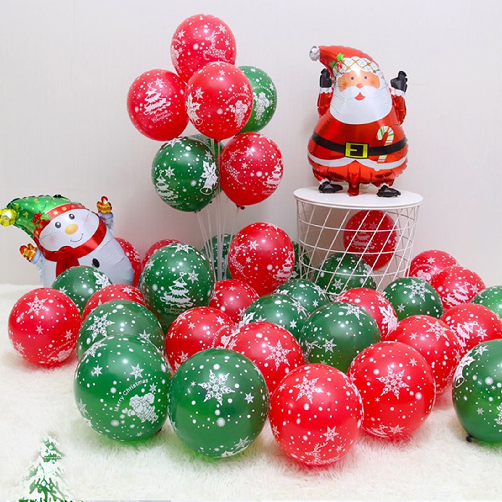 Christmas Balloons Bright-colored Exquisite Modern Style Balloon