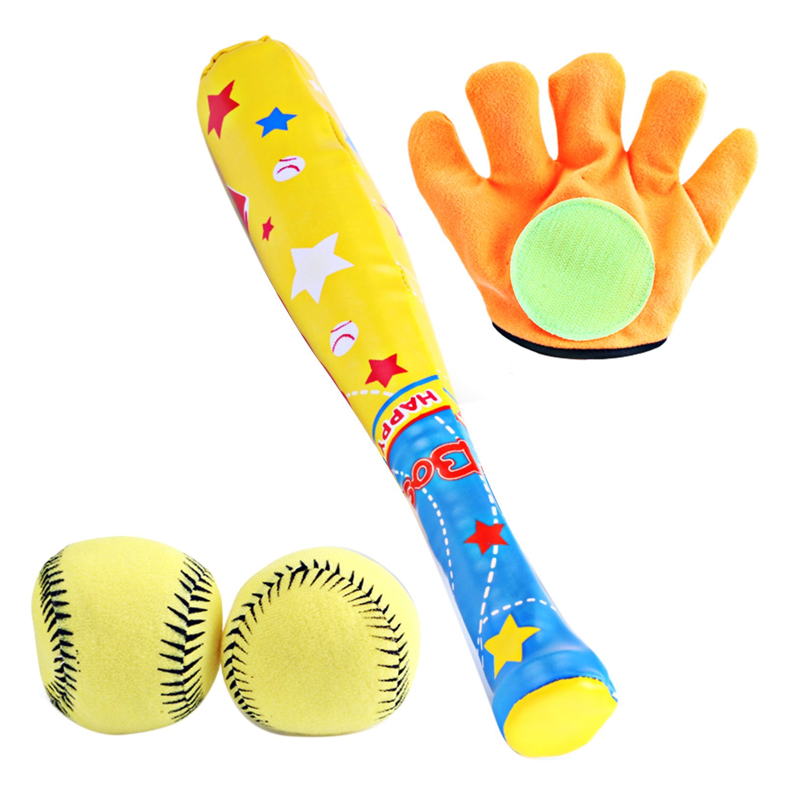 Children Baseball Game Set Foam Soft Safety Sports Indoor Outdoor Activity Toy