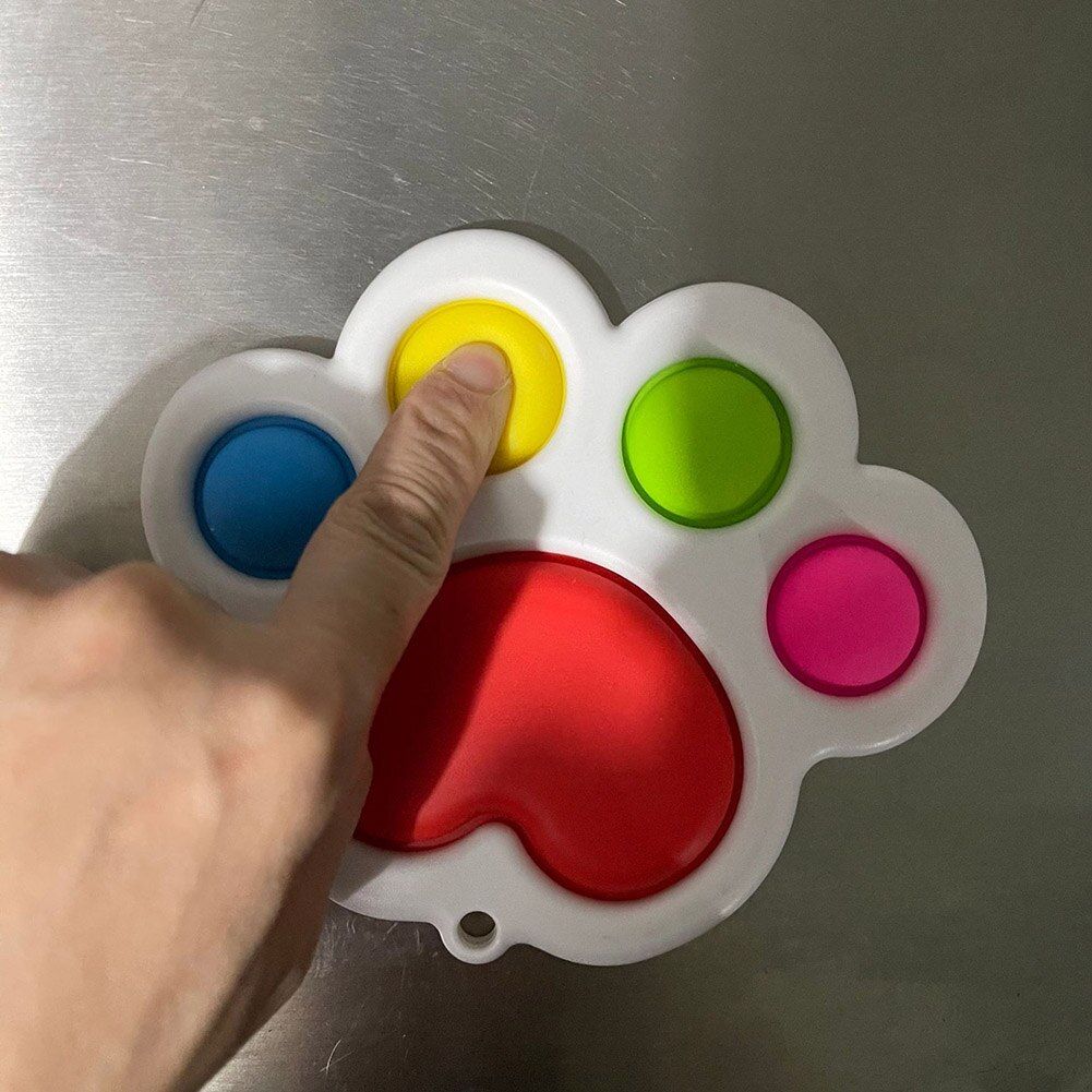 Squeeze Fidget Toys Push Bubble Sensory Toy Autism Needs Kid  Stress Relief Tabletop Anti-stress Simple Dimple Toys