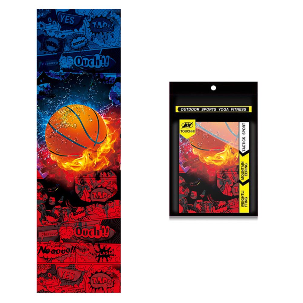 Sports Cooling Towel Printed Breathable Comfortable Quick Dry Sweat Absorption Towel For Fitness Gym Yoga