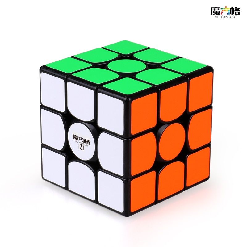 QiYi Wuwei M 3x3 Magnetic Magic Cube Mofangge Cube Professional Magnets Speed 3x3x3 Educational Toys Game