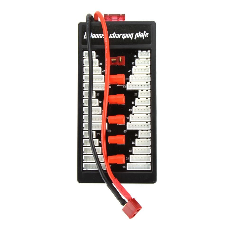 High Quality 2S-6S Lipo Parallel Charging Board Charger Plate T Plug for Imax B6 B6AC B8 6in1 - intl