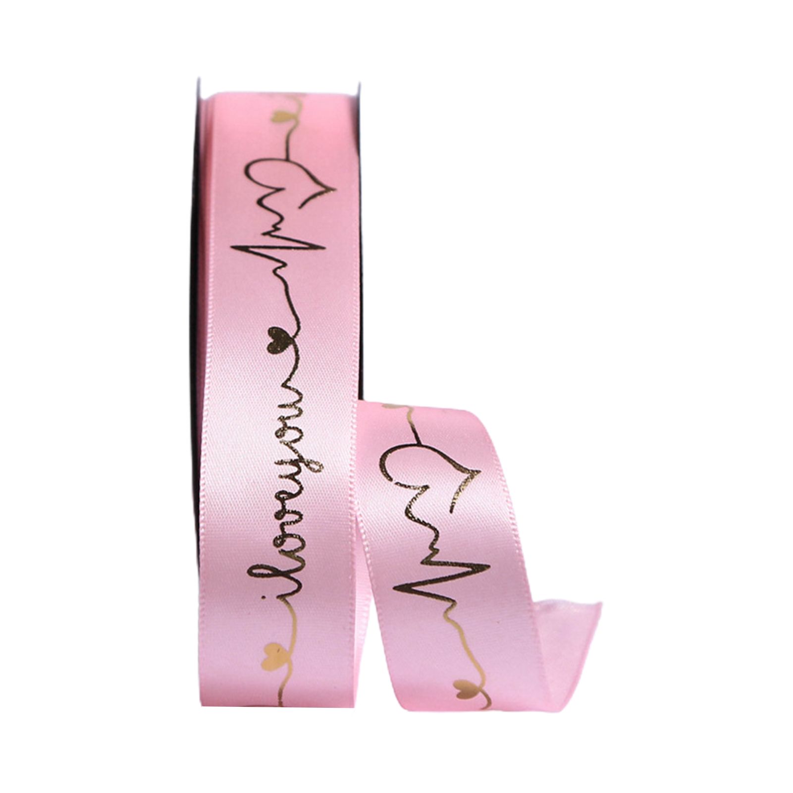 Pking Ribbon English Letters nimalist Design Pking Ribbon