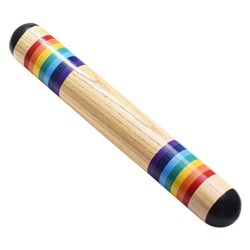 JOUYI Rain Stick Wooden Rain Stick Wooden Rain Maker Rain Stick Musical Instrument Rainmaker Sound Toy for Toddlers and Kids