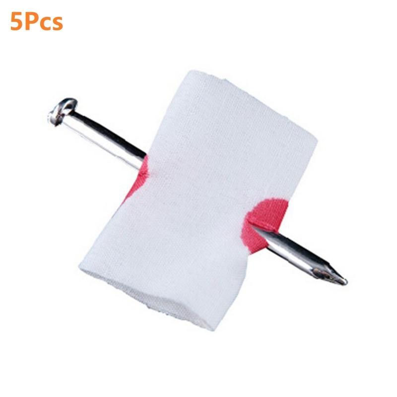 Nail Through Finger With Bandage Fake Bloody Novelty Fancy Dress Prank Party Prank Thru Thumb Bloody Gauze Fake Creative TOY Hot