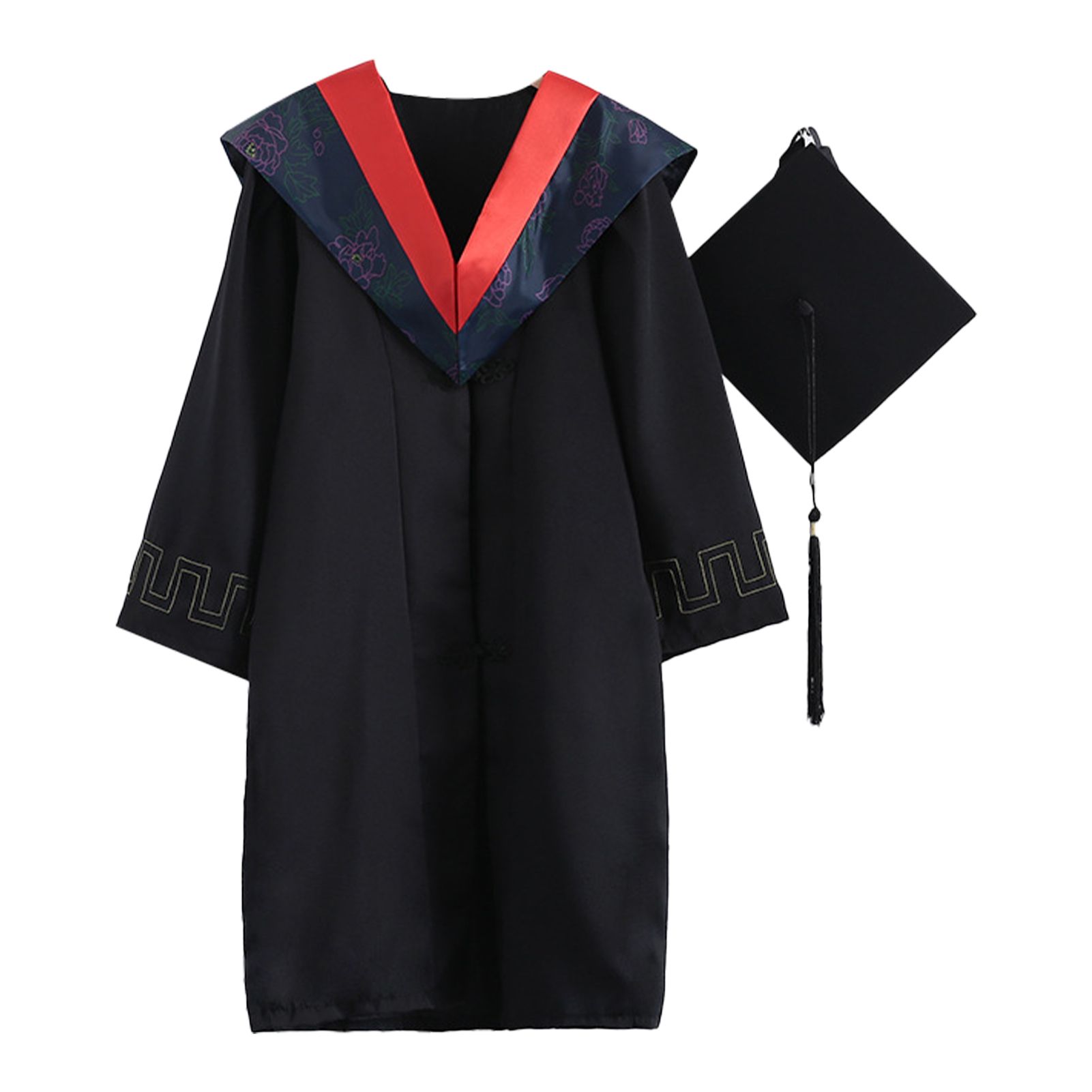Baccalaureate Gown Durable Blessing Visual Effect Academic Uniform