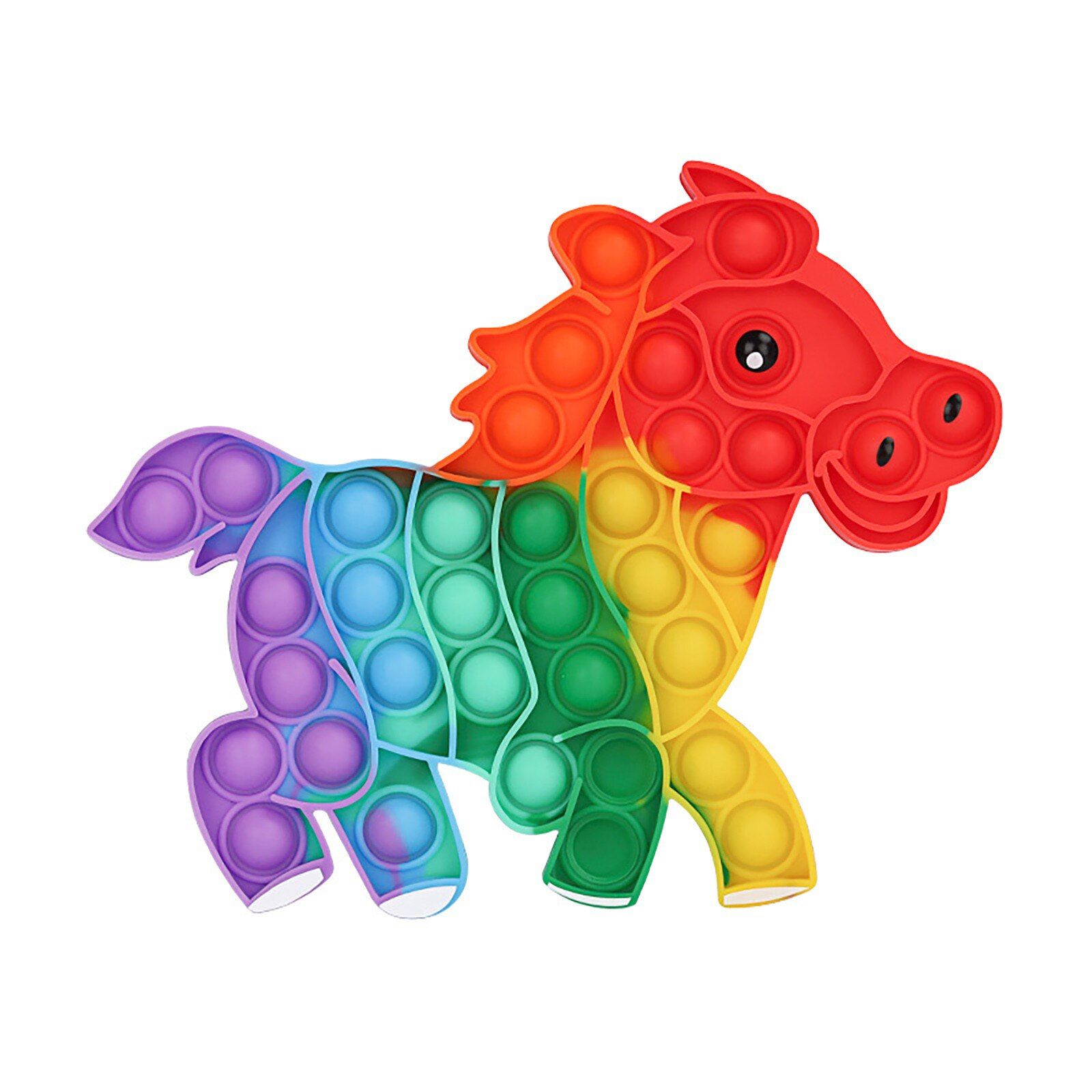 Pokemon Rainbow PopIts Bubbles Fidget Toys Anti Stress  Reliver Stress  Kids Desk Sensory Autism Depression Adhd Toy