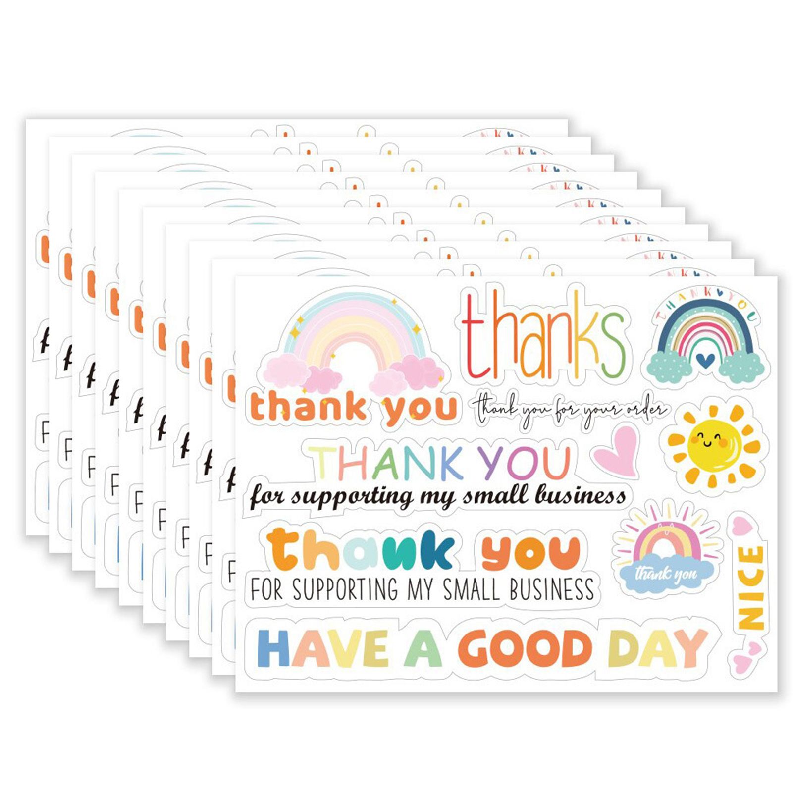 Stationery Sticker Lightweight Lovely Festive Touch Gift Sticker