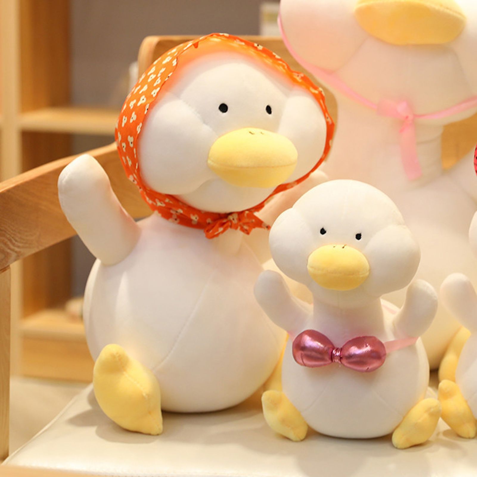 Cartoon Duck Stuffed Doll Scentless Cartoon We Duck Short Stuffed Doll