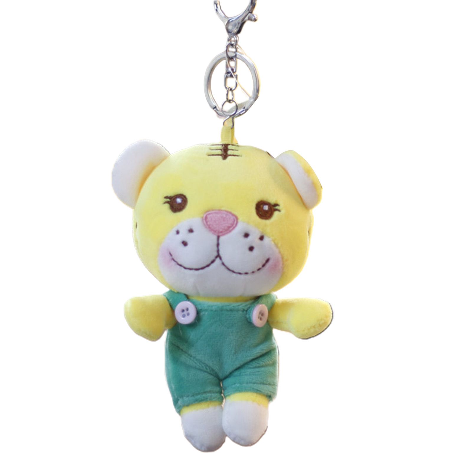Childrenworld Stuffed Doll Keychain Anti-split Tiger Plush Pendant Keyring
