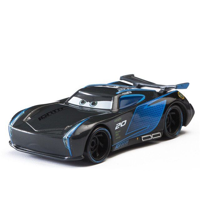 Car diney Pixar Car 3 Role Champion Lightning McQueen Cruz Jackon torm Mater 1:55 Diecat Metal Alloy Model Car Toy Kid