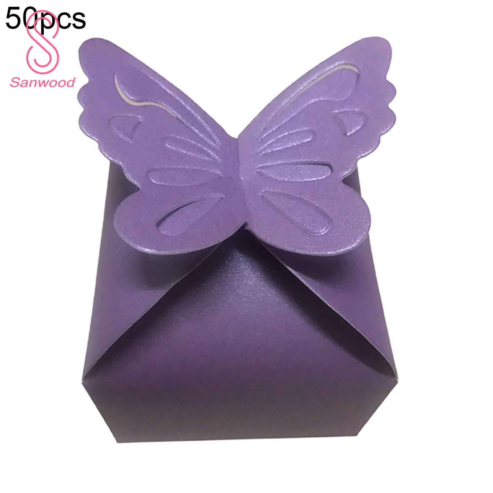 Candy Case Attractive Delicate Foldable Wedding Candy Case